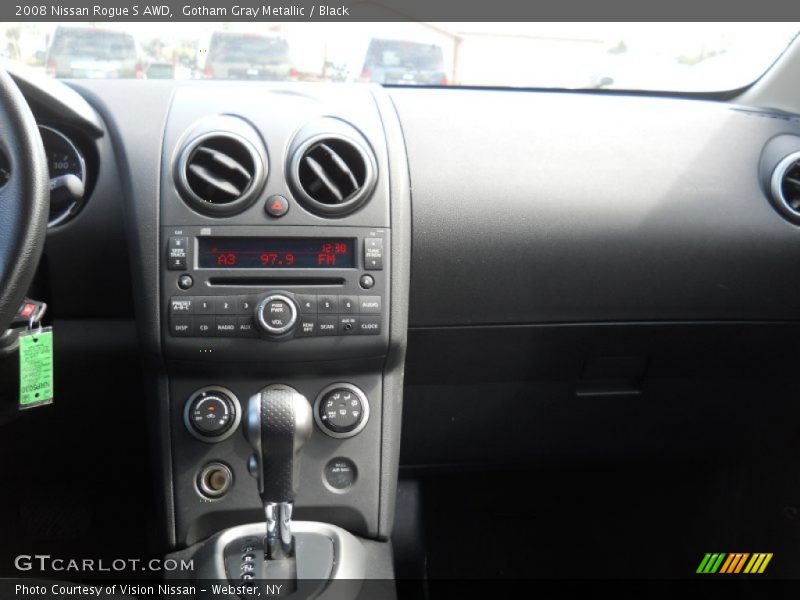 Gotham Gray Metallic / Black 2008 Nissan Rogue S AWD