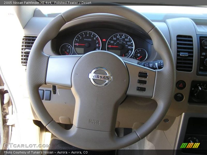 Polished Pewter / Desert 2005 Nissan Pathfinder XE 4x4
