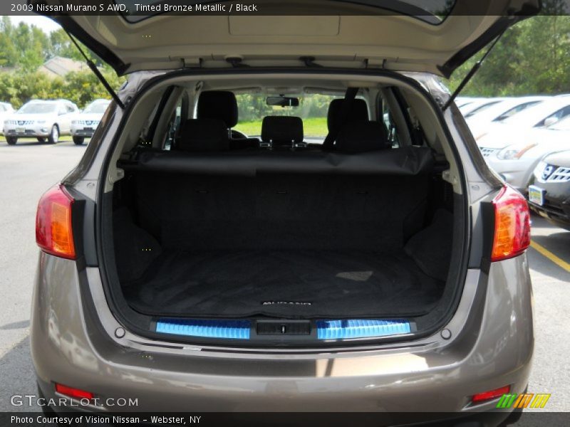 Tinted Bronze Metallic / Black 2009 Nissan Murano S AWD