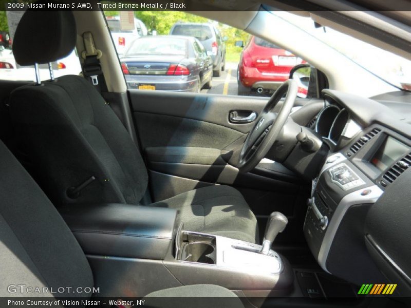 Tinted Bronze Metallic / Black 2009 Nissan Murano S AWD