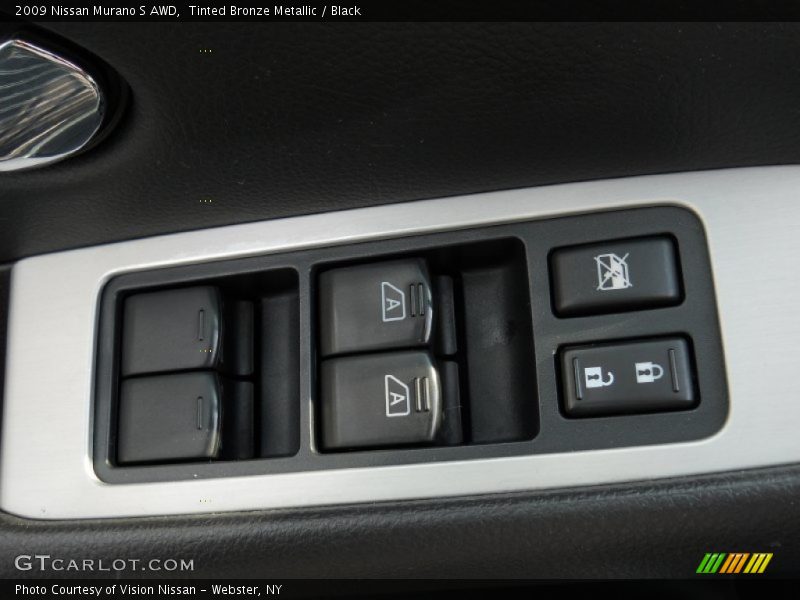 Tinted Bronze Metallic / Black 2009 Nissan Murano S AWD