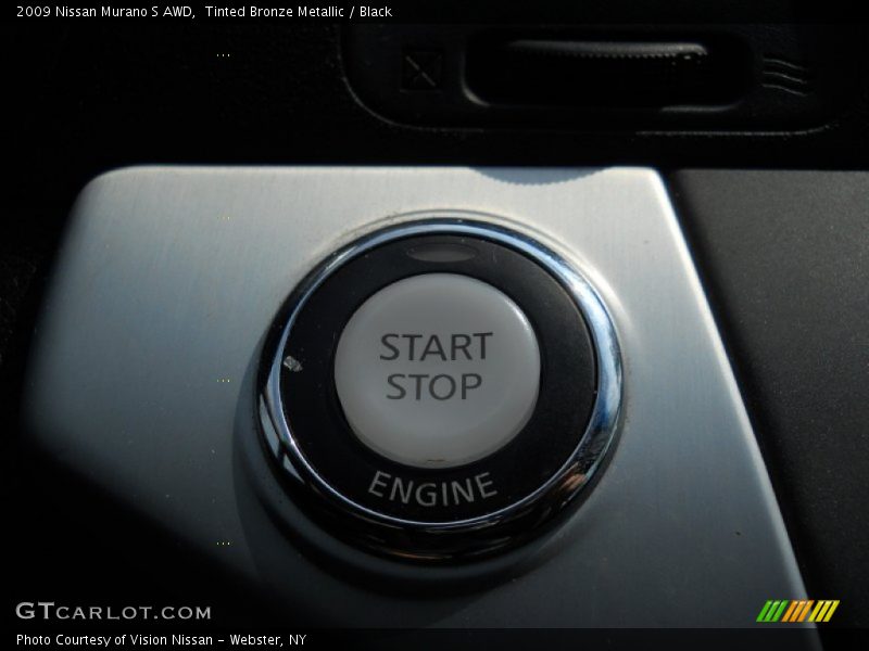 Tinted Bronze Metallic / Black 2009 Nissan Murano S AWD