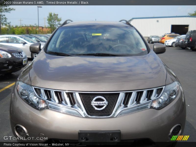 Tinted Bronze Metallic / Black 2009 Nissan Murano S AWD