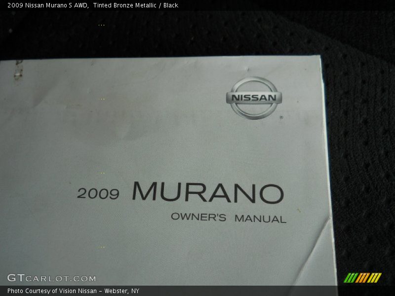 Tinted Bronze Metallic / Black 2009 Nissan Murano S AWD