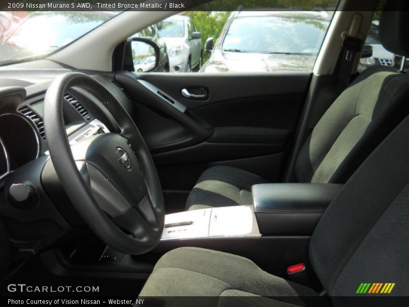 Tinted Bronze Metallic / Black 2009 Nissan Murano S AWD