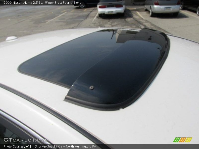 Winter Frost Pearl / Blond 2009 Nissan Altima 2.5 SL