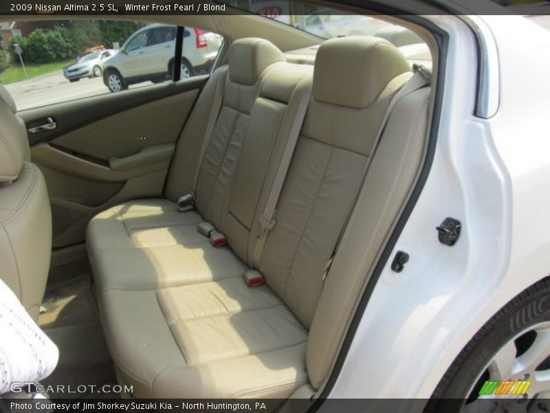Winter Frost Pearl / Blond 2009 Nissan Altima 2.5 SL