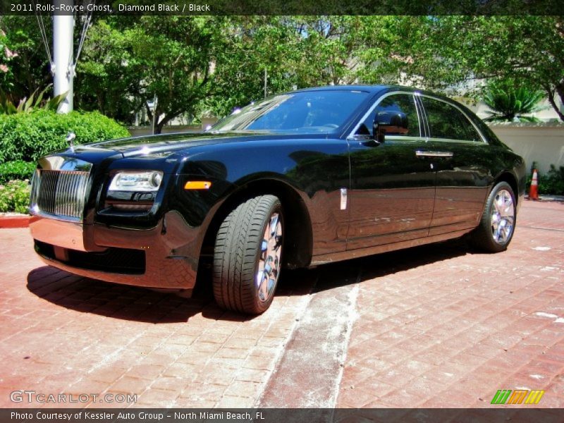 Diamond Black / Black 2011 Rolls-Royce Ghost