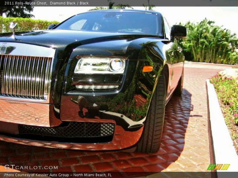 Diamond Black / Black 2011 Rolls-Royce Ghost