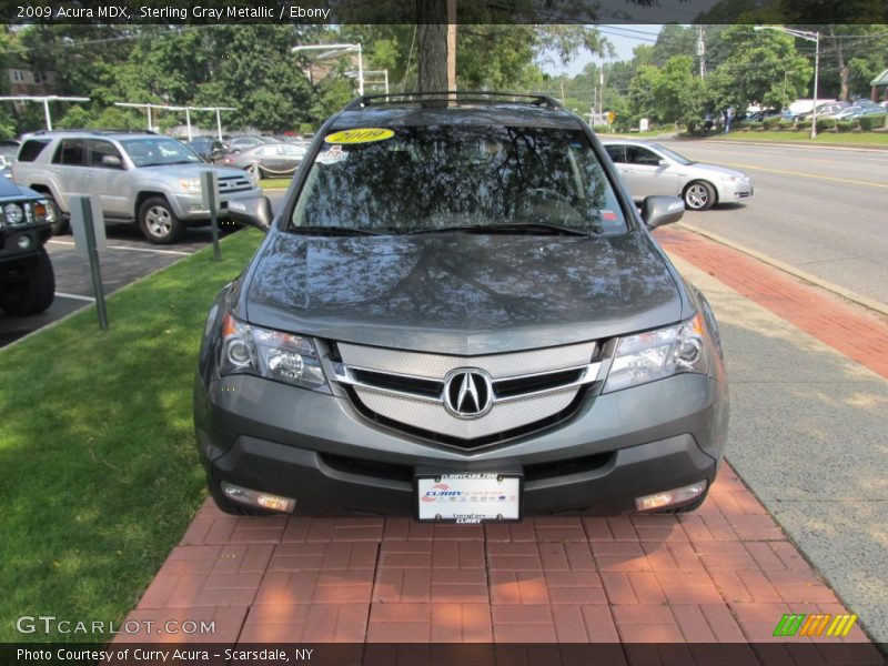 Sterling Gray Metallic / Ebony 2009 Acura MDX