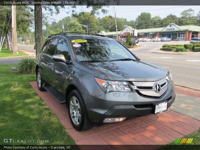 Sterling Gray Metallic / Ebony 2009 Acura MDX