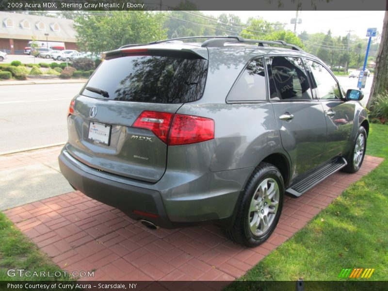 Sterling Gray Metallic / Ebony 2009 Acura MDX