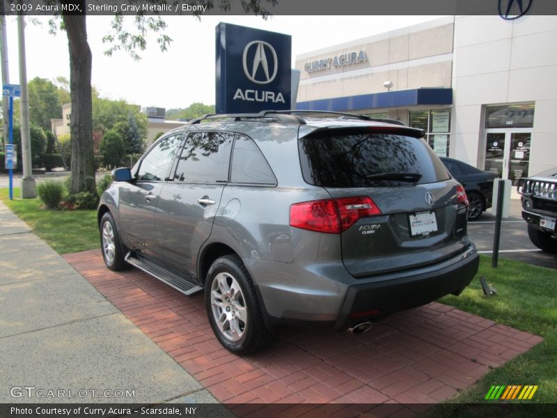 Sterling Gray Metallic / Ebony 2009 Acura MDX