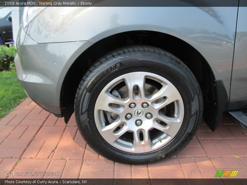 Sterling Gray Metallic / Ebony 2009 Acura MDX