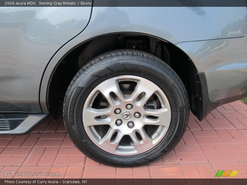Sterling Gray Metallic / Ebony 2009 Acura MDX