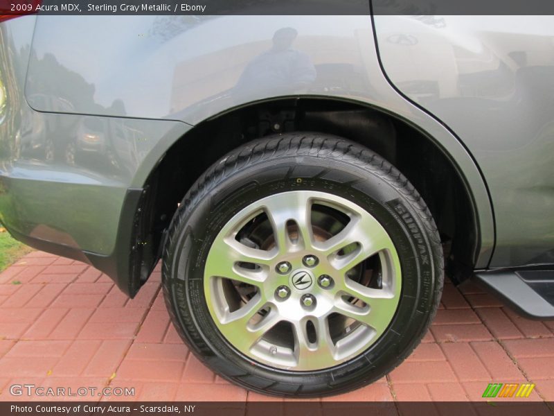 Sterling Gray Metallic / Ebony 2009 Acura MDX