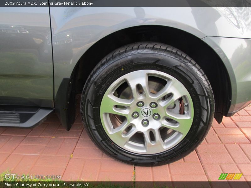 Sterling Gray Metallic / Ebony 2009 Acura MDX