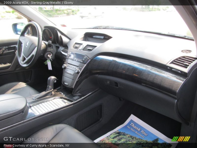Sterling Gray Metallic / Ebony 2009 Acura MDX