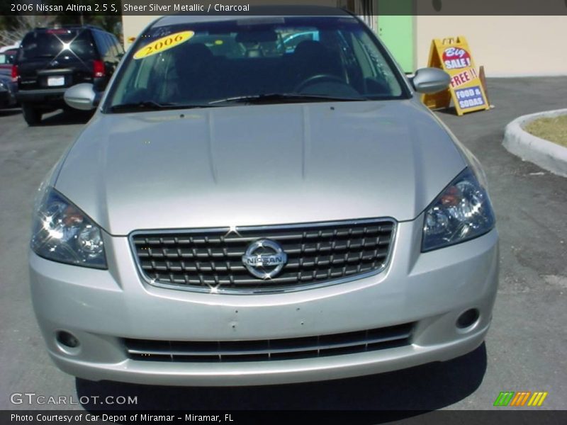Sheer Silver Metallic / Charcoal 2006 Nissan Altima 2.5 S
