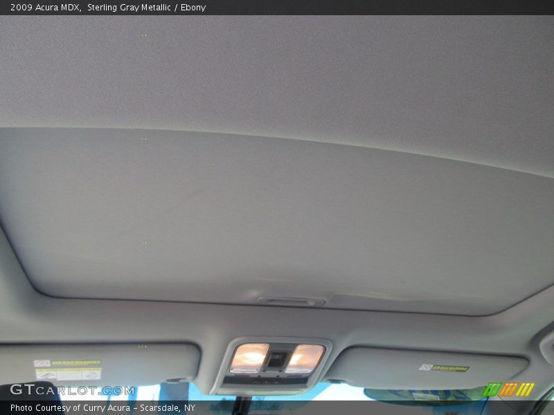 Sterling Gray Metallic / Ebony 2009 Acura MDX