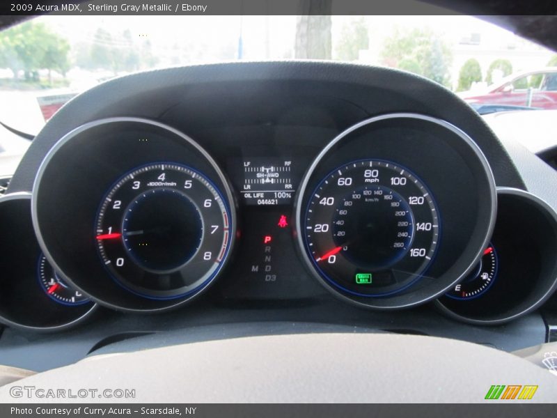 Sterling Gray Metallic / Ebony 2009 Acura MDX