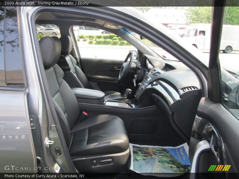 Sterling Gray Metallic / Ebony 2009 Acura MDX