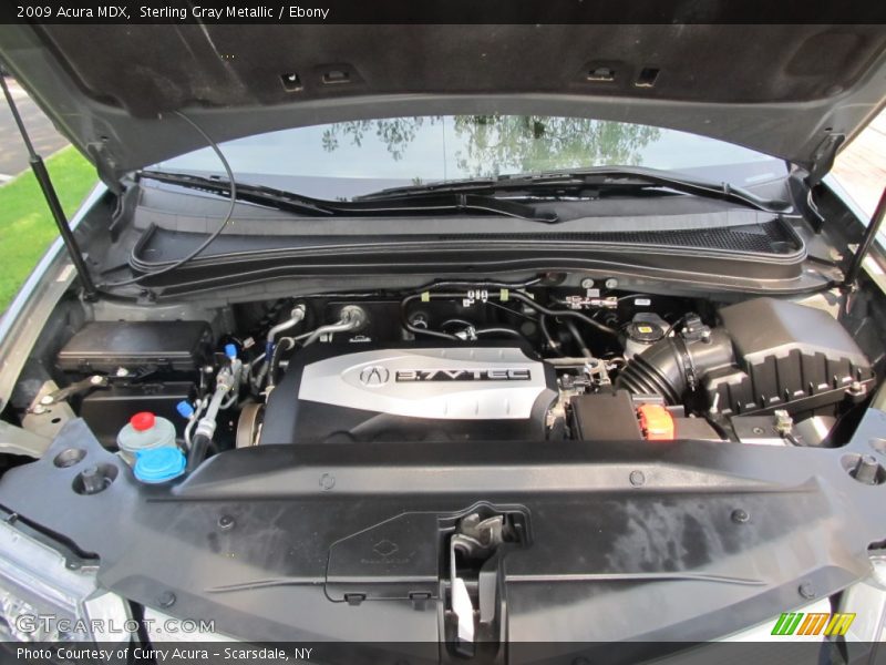 Sterling Gray Metallic / Ebony 2009 Acura MDX
