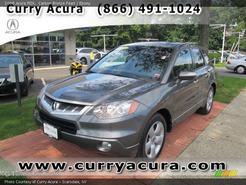 Carbon Bronze Pearl / Ebony 2008 Acura RDX
