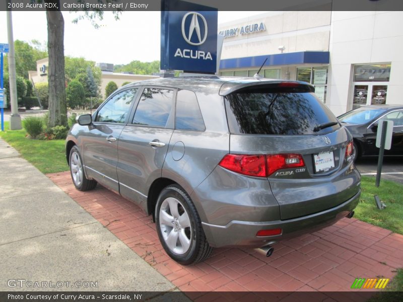 Carbon Bronze Pearl / Ebony 2008 Acura RDX
