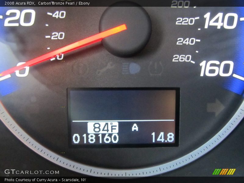 Carbon Bronze Pearl / Ebony 2008 Acura RDX