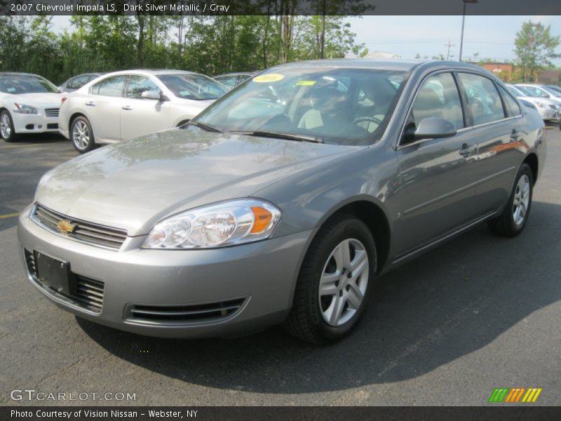 Dark Silver Metallic / Gray 2007 Chevrolet Impala LS