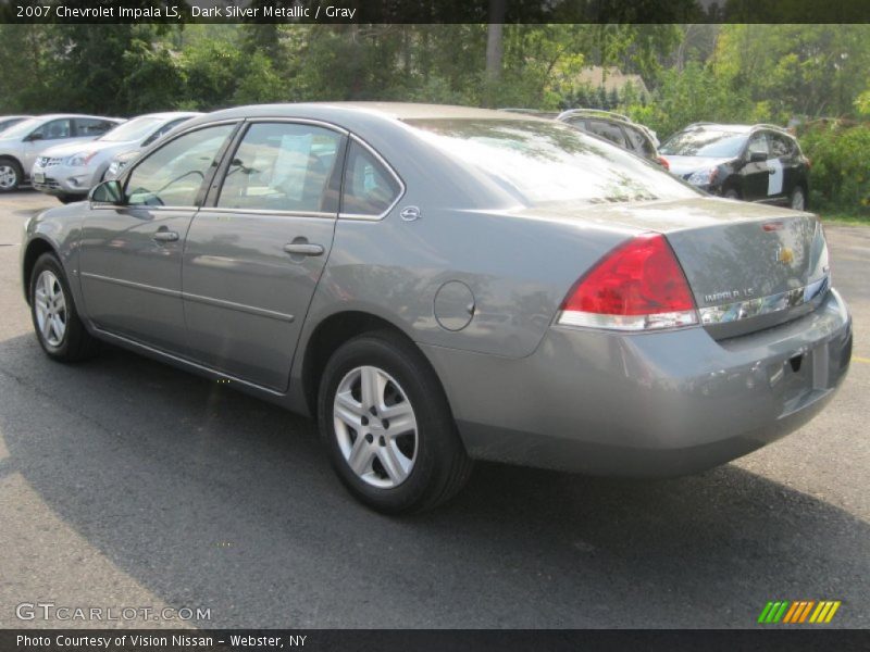 Dark Silver Metallic / Gray 2007 Chevrolet Impala LS