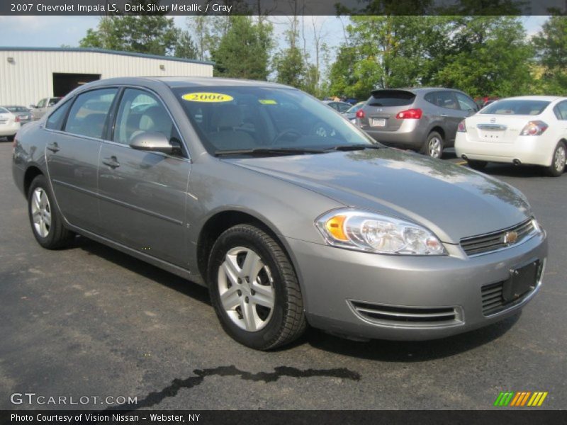 Dark Silver Metallic / Gray 2007 Chevrolet Impala LS