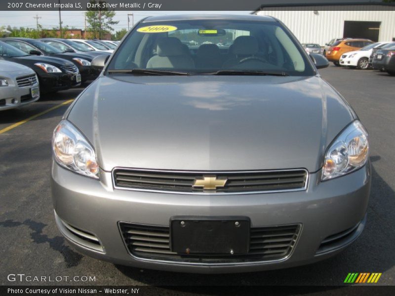 Dark Silver Metallic / Gray 2007 Chevrolet Impala LS