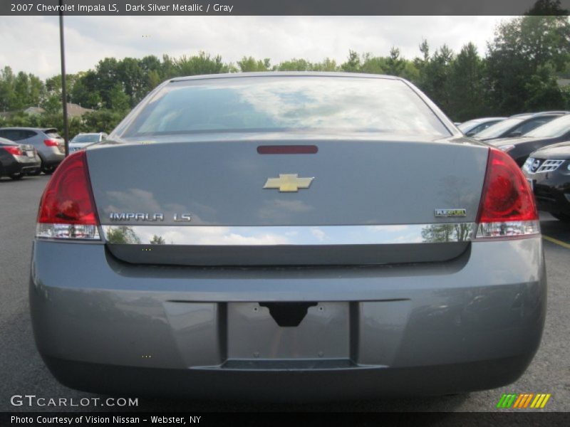 Dark Silver Metallic / Gray 2007 Chevrolet Impala LS