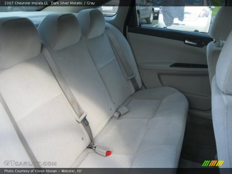 Dark Silver Metallic / Gray 2007 Chevrolet Impala LS