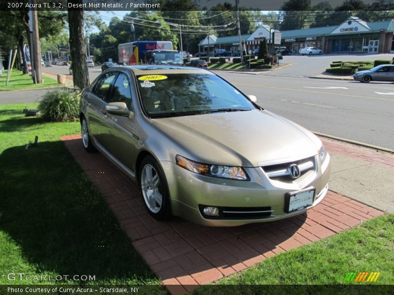 Desert Mist Metallic / Parchment 2007 Acura TL 3.2