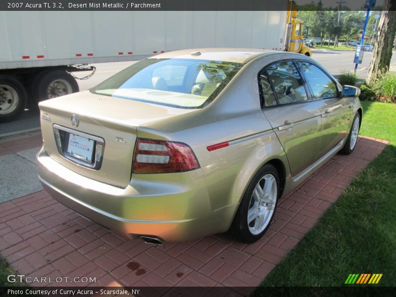 Desert Mist Metallic / Parchment 2007 Acura TL 3.2