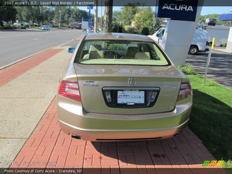 Desert Mist Metallic / Parchment 2007 Acura TL 3.2