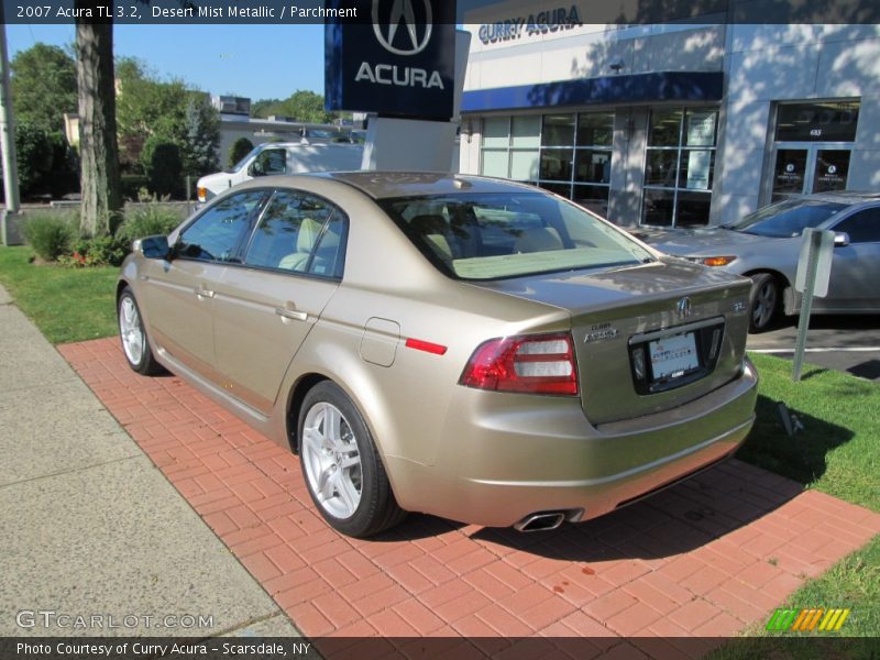 Desert Mist Metallic / Parchment 2007 Acura TL 3.2