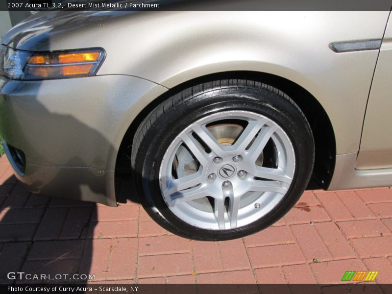 Desert Mist Metallic / Parchment 2007 Acura TL 3.2