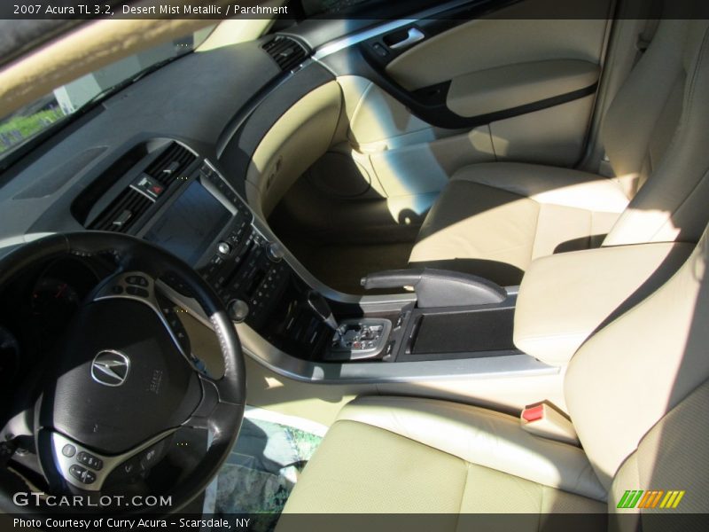 Desert Mist Metallic / Parchment 2007 Acura TL 3.2