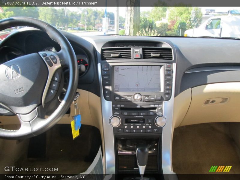 Desert Mist Metallic / Parchment 2007 Acura TL 3.2