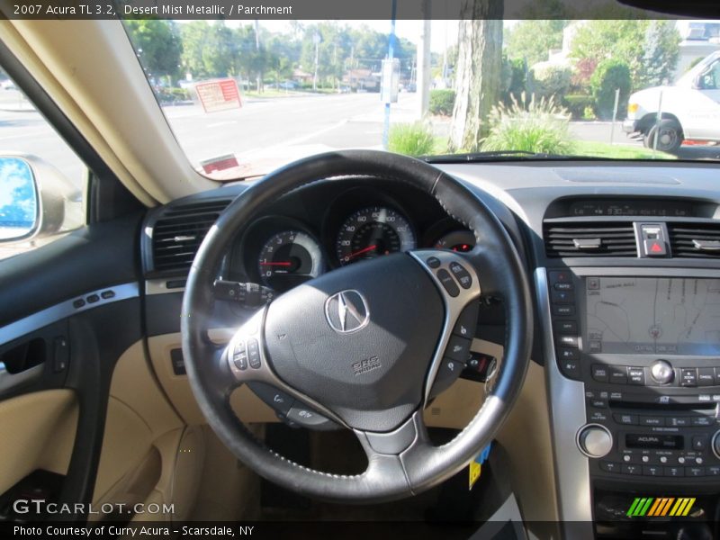Desert Mist Metallic / Parchment 2007 Acura TL 3.2