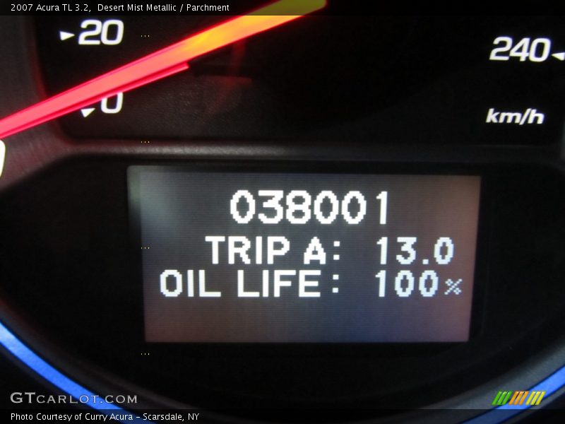 Desert Mist Metallic / Parchment 2007 Acura TL 3.2
