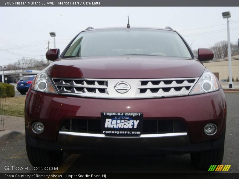 Merlot Pearl / Cafe Latte 2006 Nissan Murano SL AWD