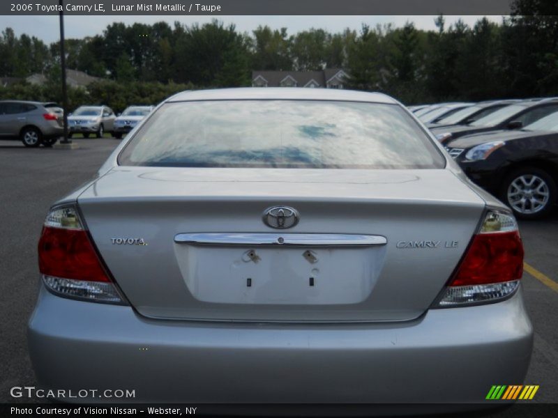 Lunar Mist Metallic / Taupe 2006 Toyota Camry LE