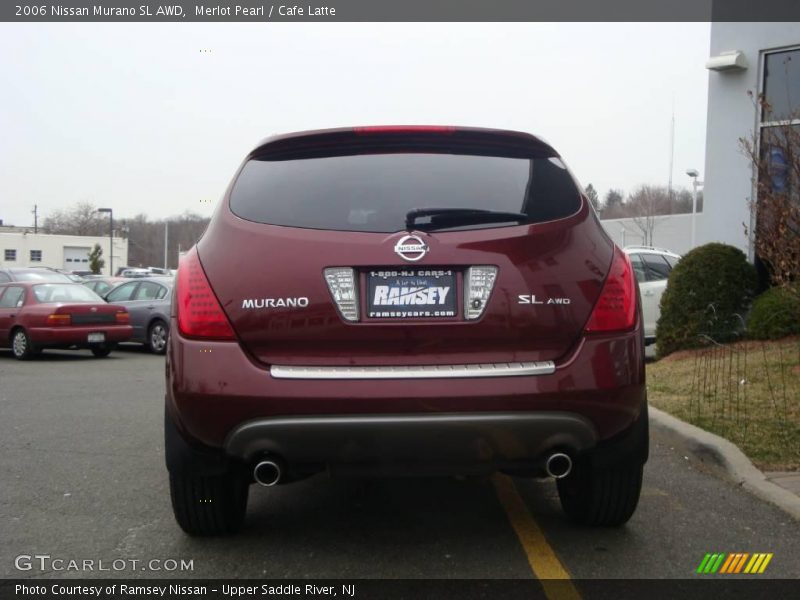 Merlot Pearl / Cafe Latte 2006 Nissan Murano SL AWD