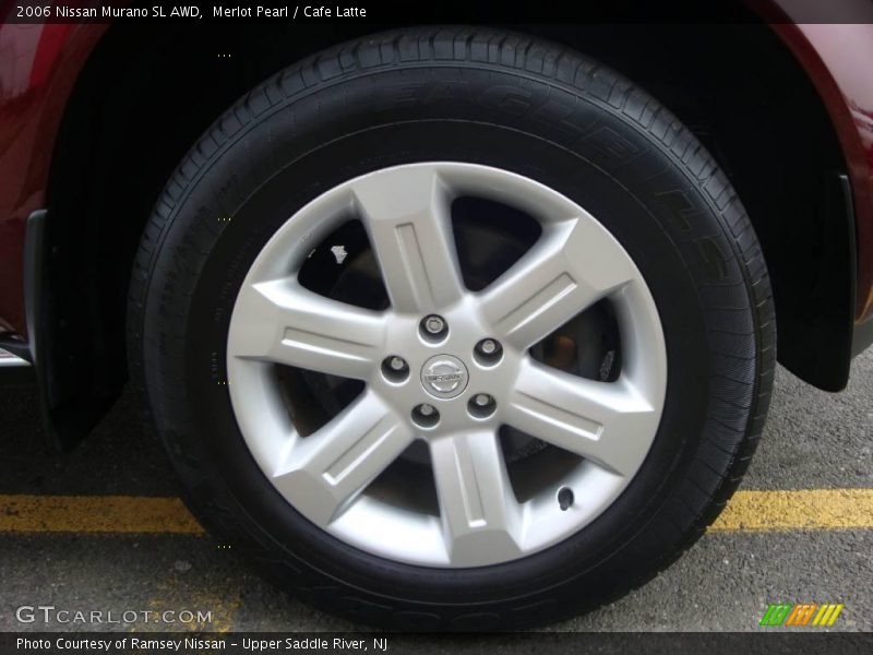 Merlot Pearl / Cafe Latte 2006 Nissan Murano SL AWD