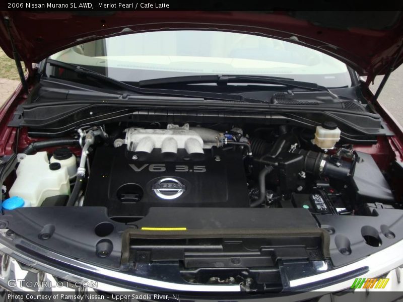 Merlot Pearl / Cafe Latte 2006 Nissan Murano SL AWD